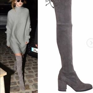 Stuart Weitzman NEW Tieland Over-the-Knee boots 8